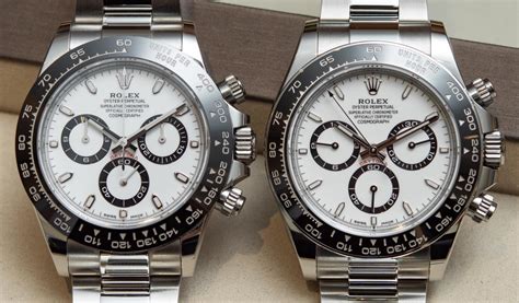 new rolex daytona vs old|rolex daytona rainbow cost.